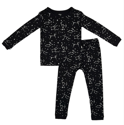 Kyte Baby - Long Sleeve Bamboo Pajamas (Midnight Constellation)