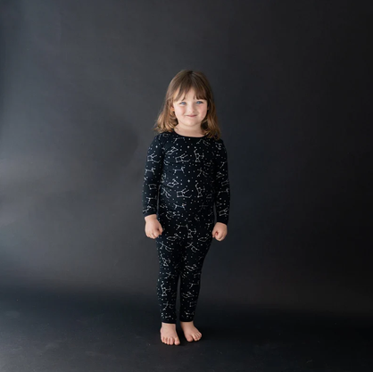 Kyte Baby - Long Sleeve Bamboo Pajamas (Midnight Constellation)
