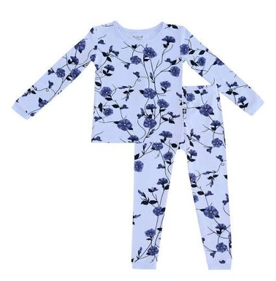 Kyte Baby - Long Sleeve Bamboo Pajamas (Petunia)