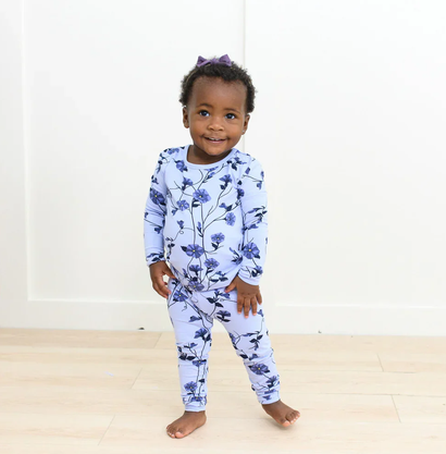 Kyte Baby - Long Sleeve Bamboo Pajamas (Petunia)