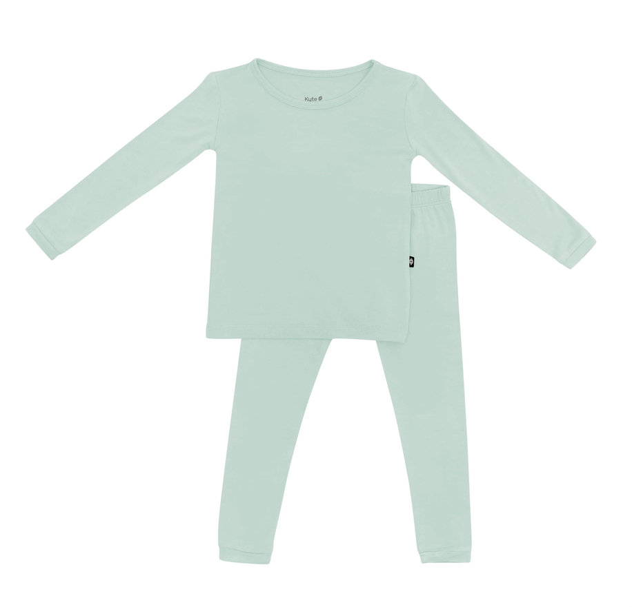 Kyte Baby - Long Sleeve Bamboo Pajamas (Sage)
