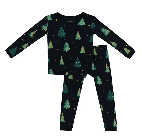 Kyte Baby - Long Sleeve Bamboo Pajamas (Twinkle Trees)