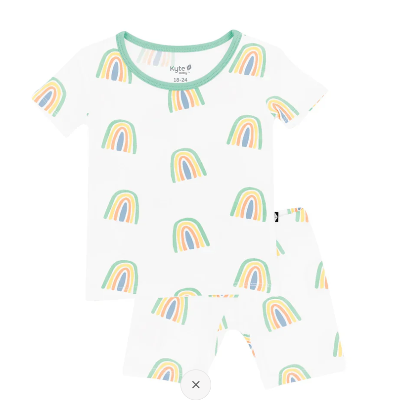 Clearance Kyte Baby - Short Sleeve Bamboo Pajamas (PJs)