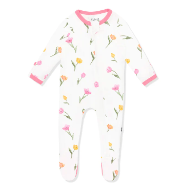 Kyte Baby - Newborn Bamboo Zippered Footie