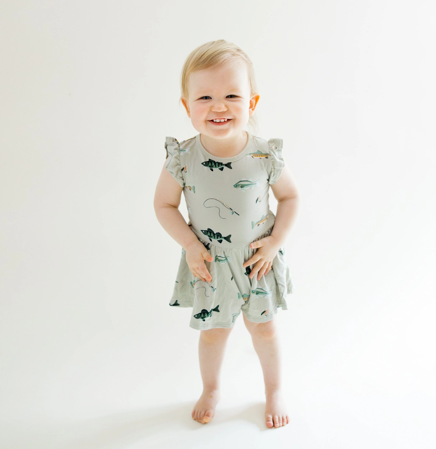 Kyte Baby - Twirl Bamboo Bodysuit Dress