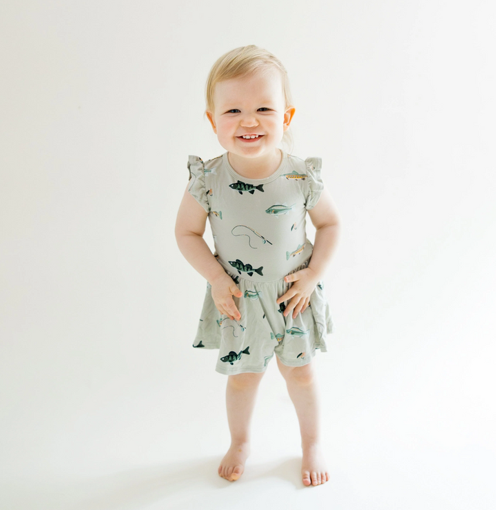 Kyte Baby - Twirl Bamboo Bodysuit Dress