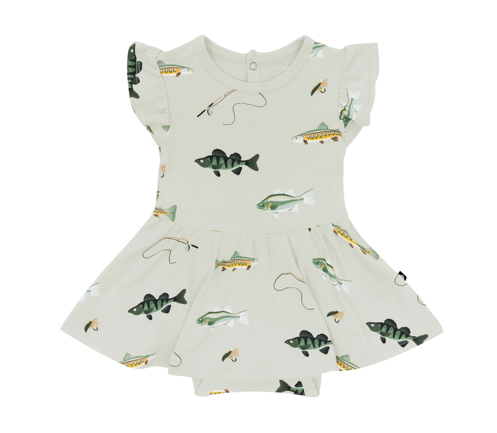 Kyte Baby - Twirl Bamboo Bodysuit Dress