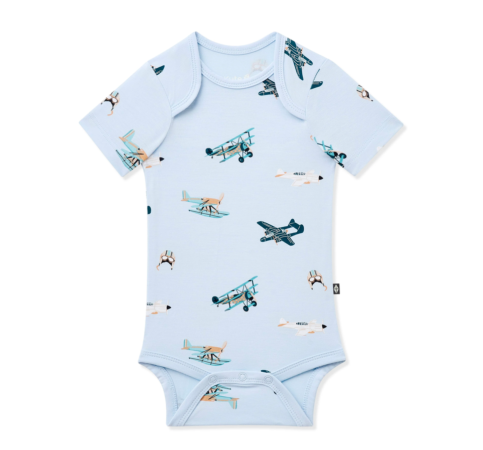 Kyte Baby - Short Sleeve Bamboo Bodysuits (3-6 Months)