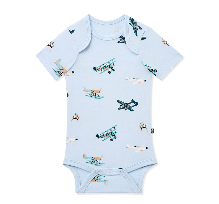 Kyte Baby - Short Sleeve Bamboo Bodysuits (3-6 Months)