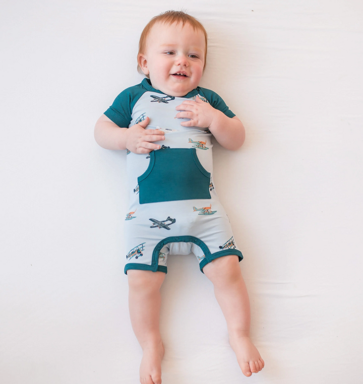 Kyte Baby - Bamboo Shortall Baby Romper