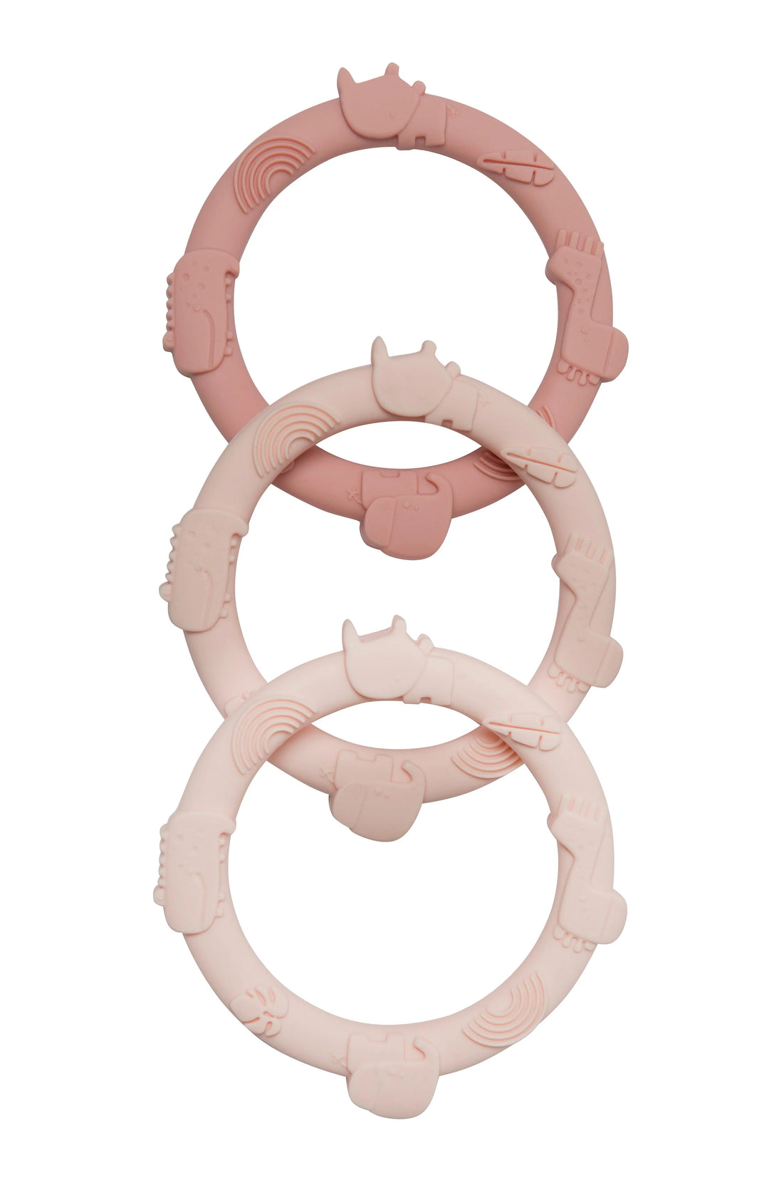 Loulou Lollipop - Baby "Wild" Teether Ring Sets