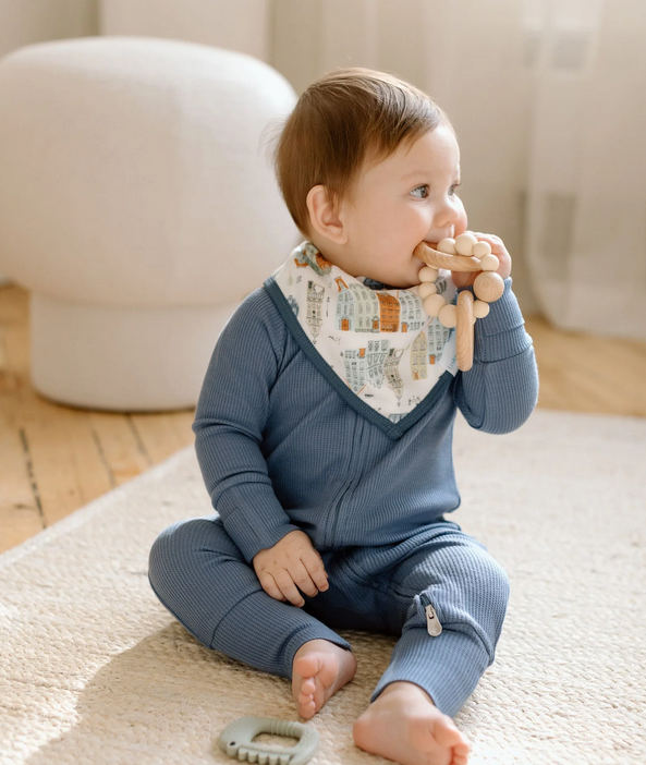 Loulou Lollipop - Waffle Baby Sleeper/Romper