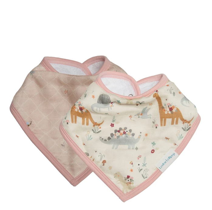 Loulou Lollipop - Muslin Baby Bandana Bib Set