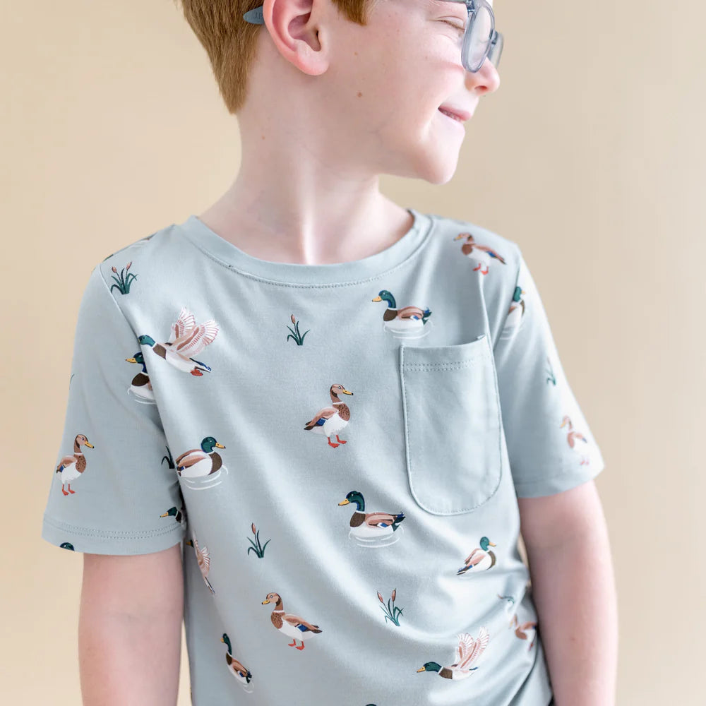 Kyte Baby - Kids Crew Neck Short Sleeve Tee (5T, 6T &amp; 7T)