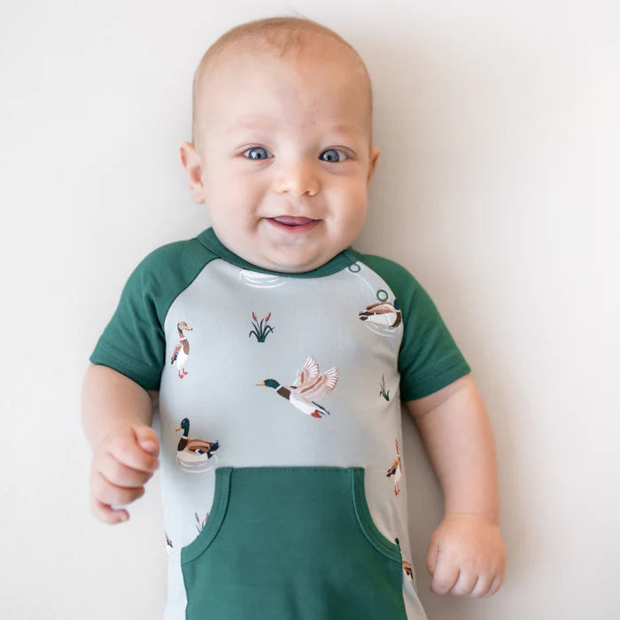 Kyte Baby - Bamboo Shortall Baby Romper
