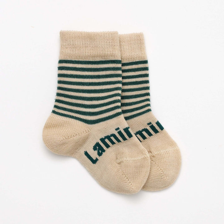 Lamington - Merino Wool Crew Cut Baby Socks