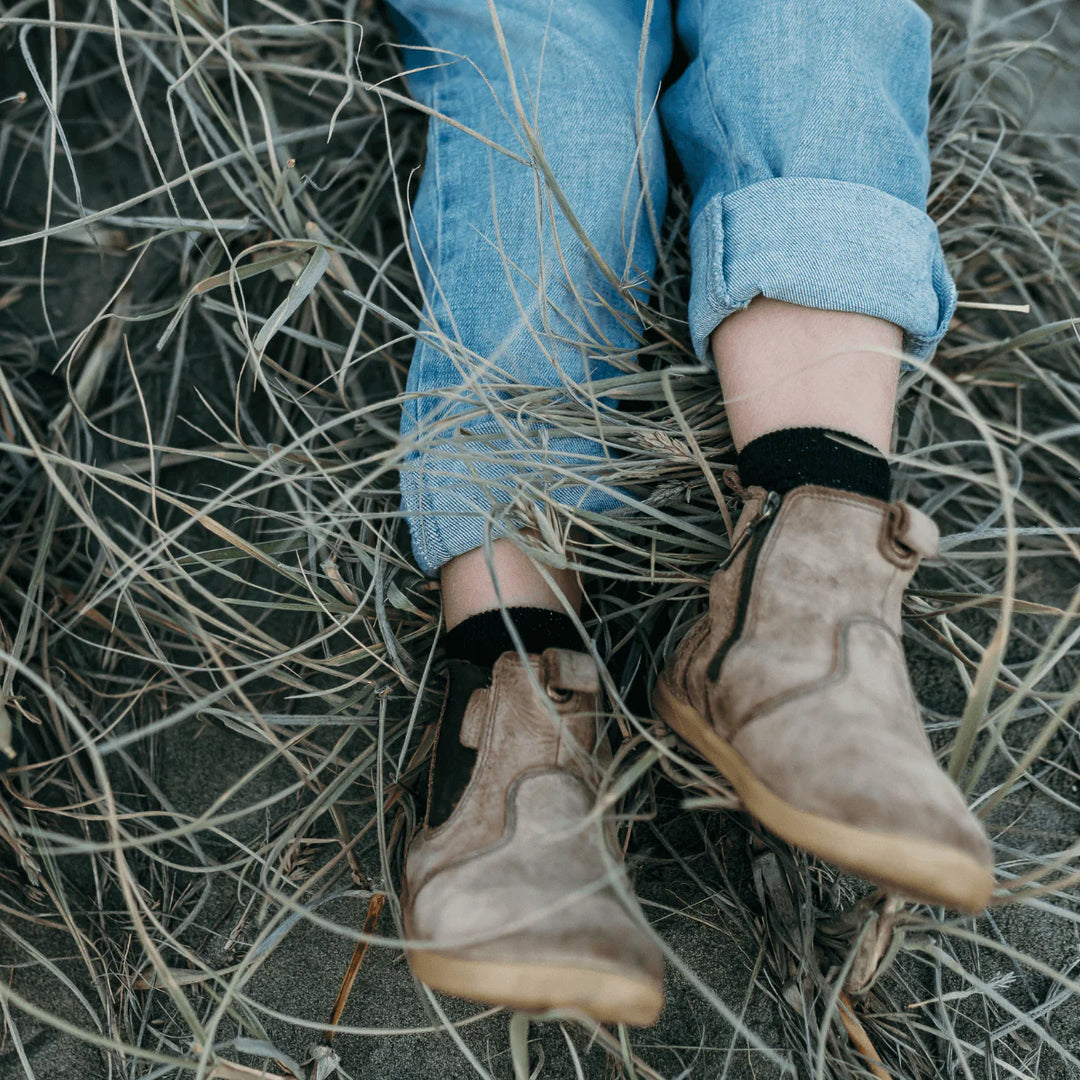 Lamington - Merino Wool Kids/Youth Ankle Socks (Size 2-12Y)