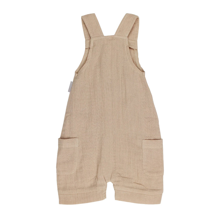 L'oved Baby - Organic Cuffed Muslin Overalls - Pitter Patter Boutique