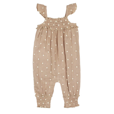 L'oved Baby - Organic Muslin Sleeveless Romper - Pitter Patter Boutique