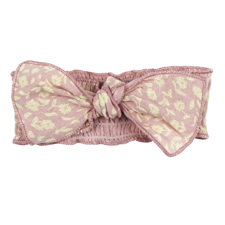 L'oved Baby - Muslin Smocked Headband - Pitter Patter Boutique