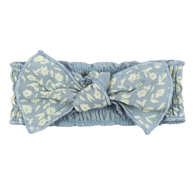 L'oved Baby - Muslin Smocked Headband - Pitter Patter Boutique