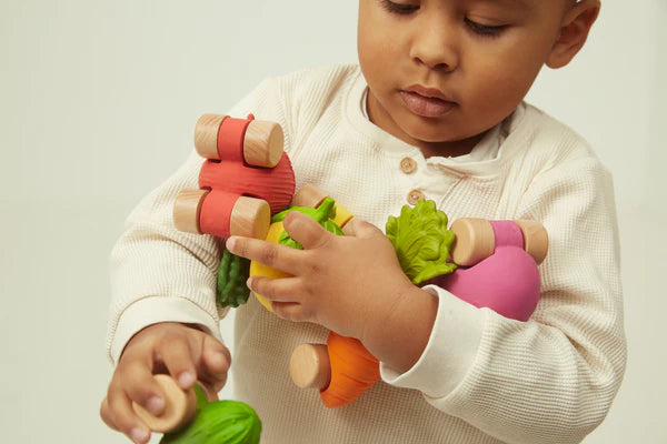 Oli & Carol - Betty the Beetroot Baby Toy Car