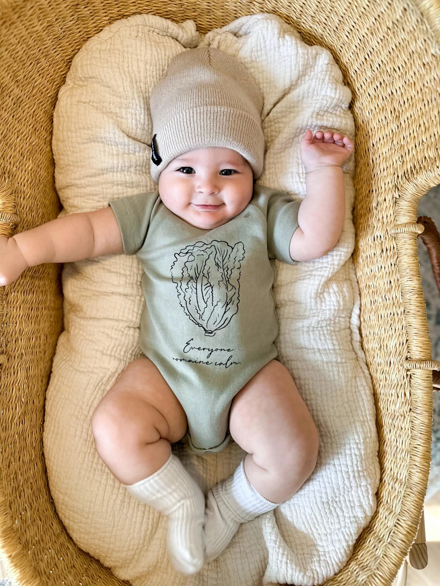 L'oved Baby - Organic Raglan Bodysuit - Pitter Patter Boutique