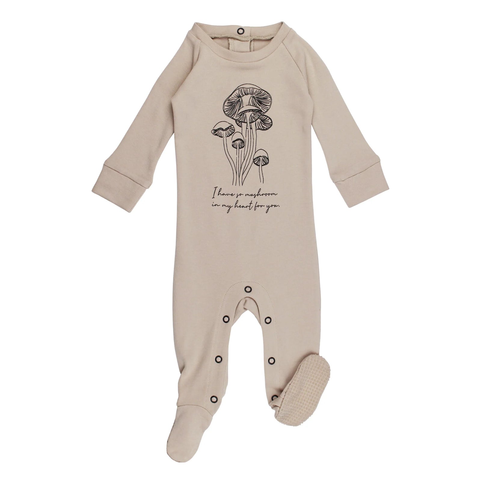 L'oved Baby - Organic Raglan Footie - Pitter Patter Boutique