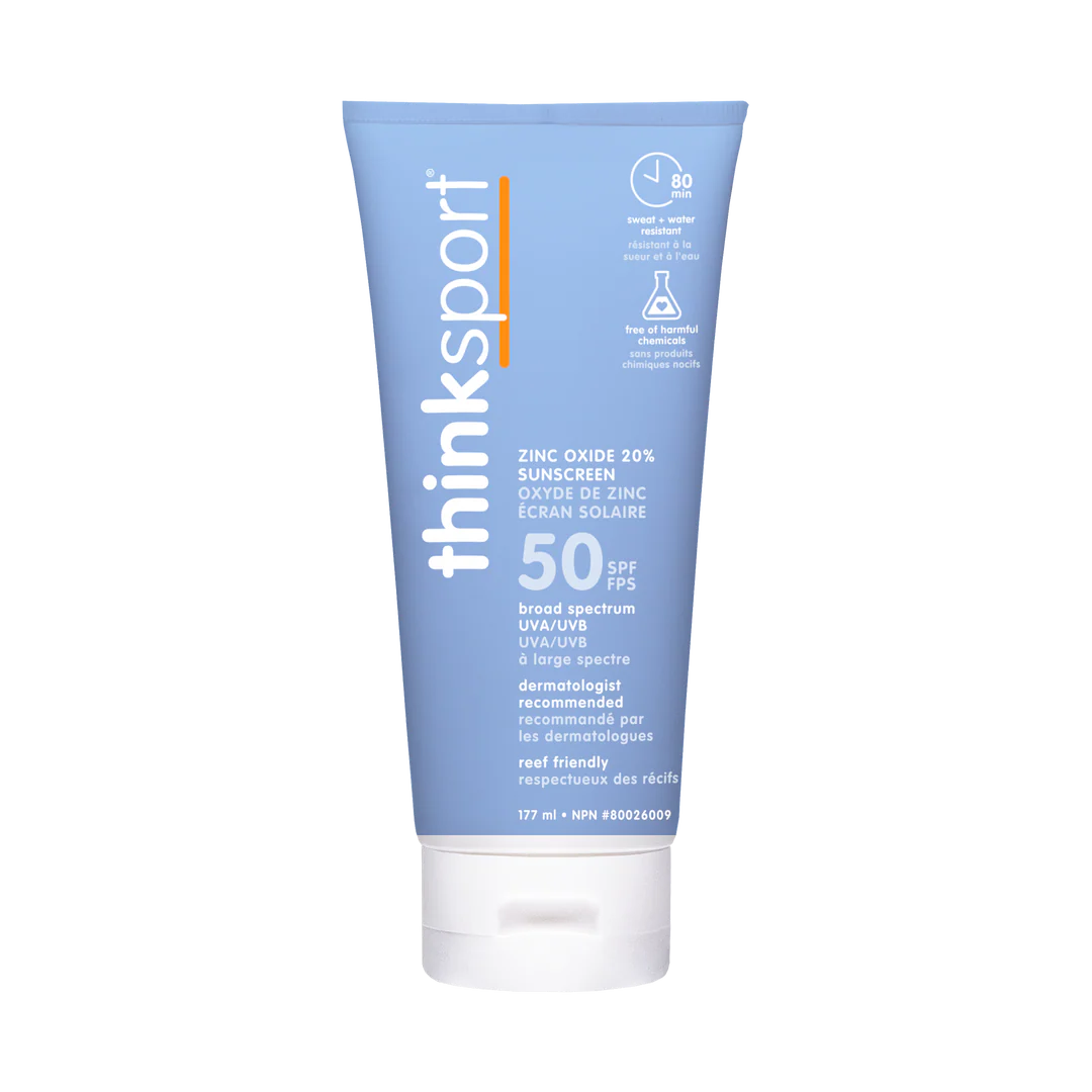 Think Sun - Think Sport Zinc Oxide Sunscreen SPF 50+ (6oz/177mL)