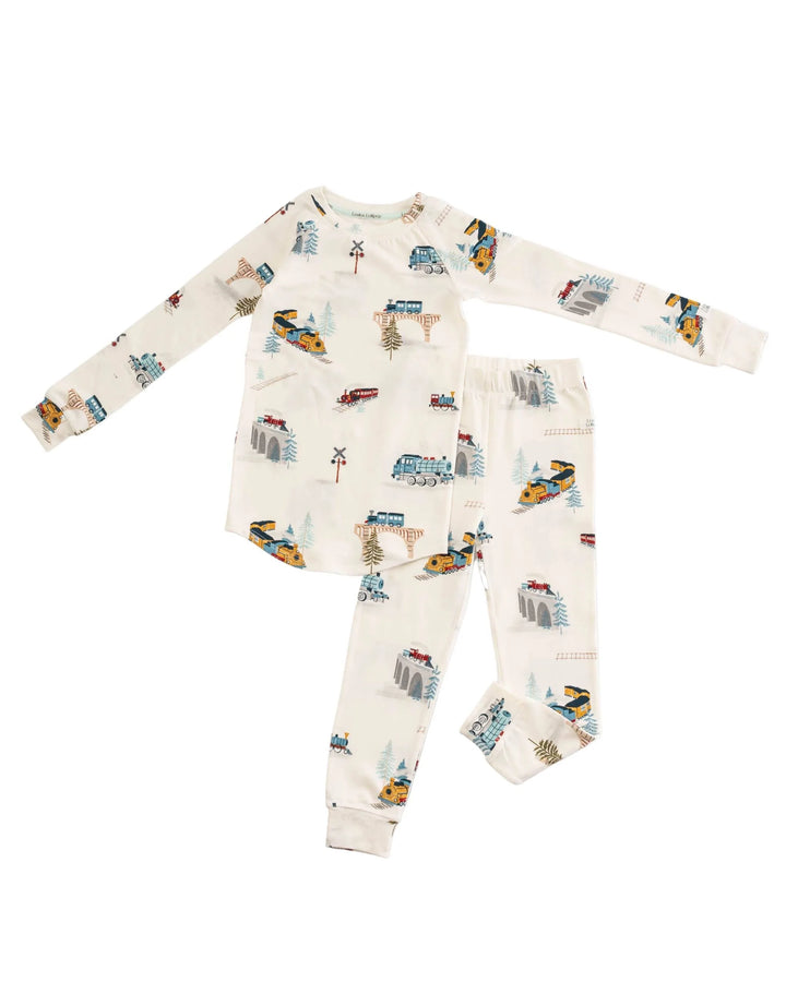 Loulou Lollipop - 2-pc TENCEL™ Lyocell Pajama Set (Size 2-6 Kids)