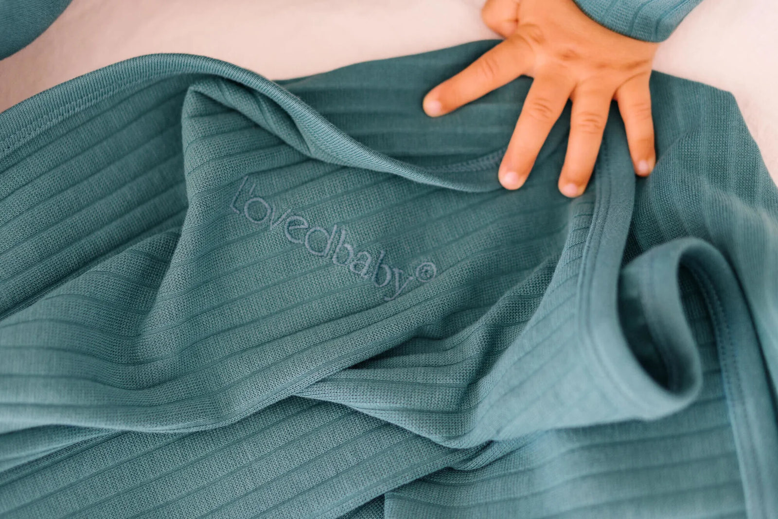 L'oved Baby - Organic Cotton Ribbed Blanket - Pitter Patter Boutique