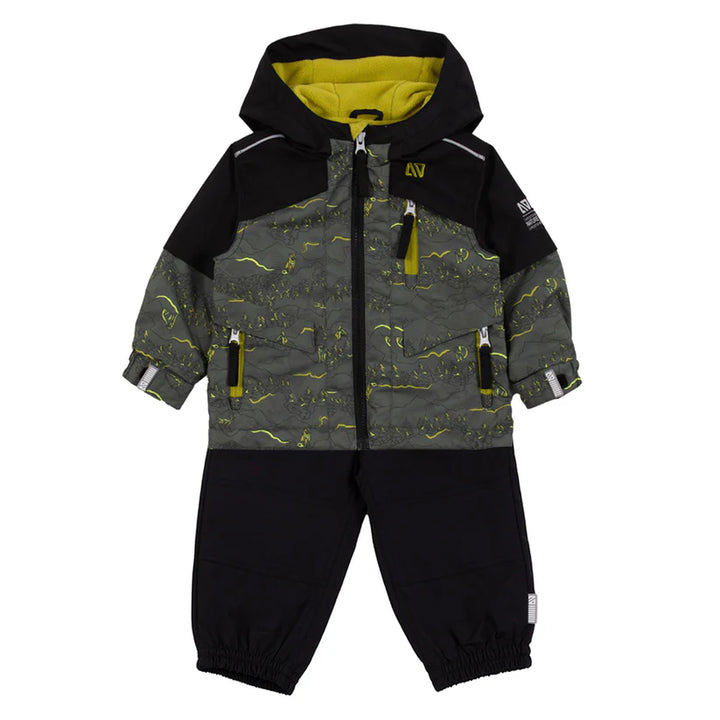 Nano - Milan Olive Green Two-Piece Rain Suit