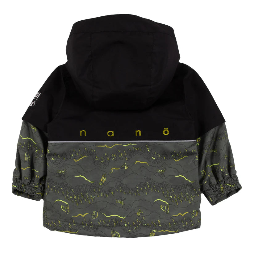 Nano - Milan Olive Green Two-Piece Rain Suit