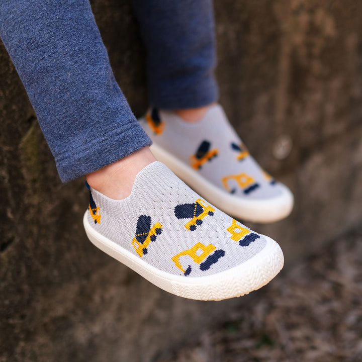 Jan & Jul - Graphic Knit Shoes (Size 10-13 Toddler)
