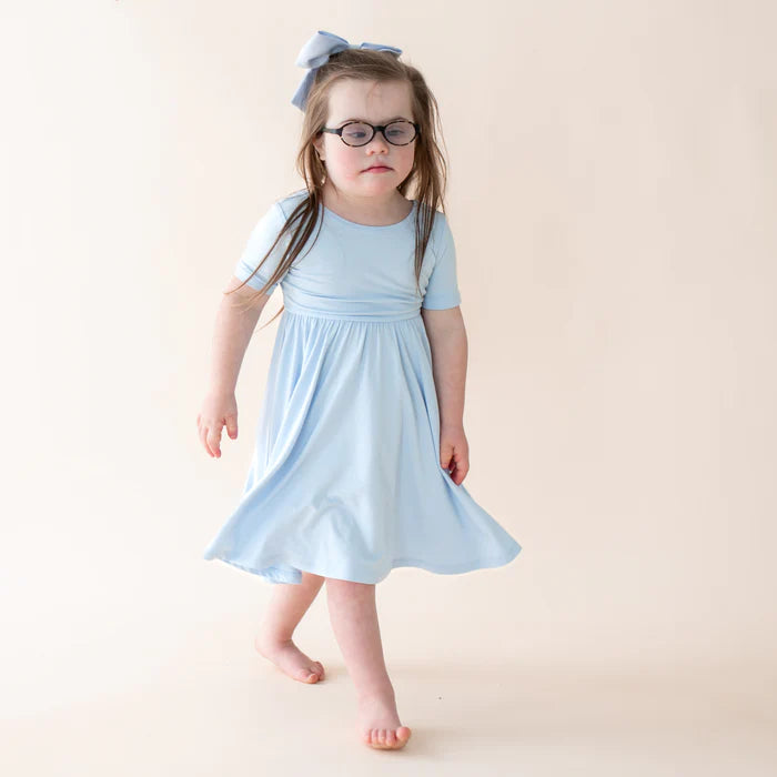Kyte Baby - Short Sleeve Bamboo Twirl Dress (8 &amp; 10 Youth)