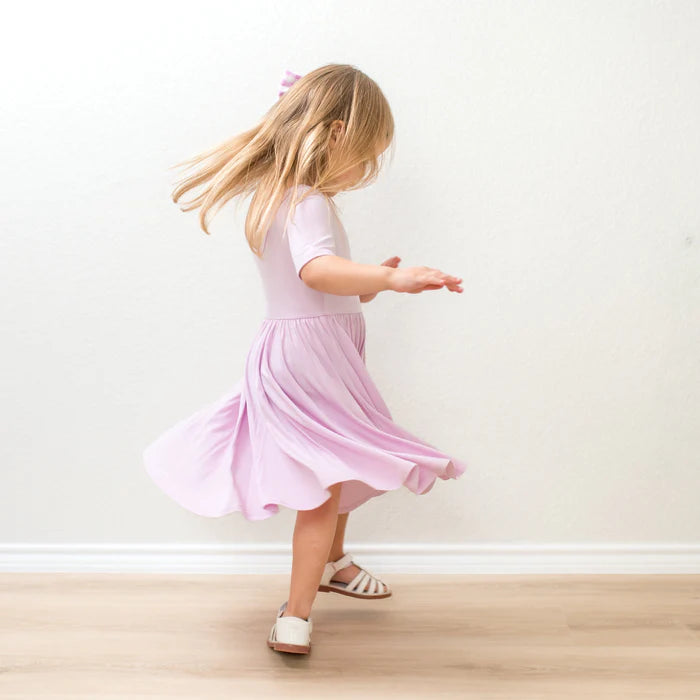 Kyte Baby - Short Sleeve Bamboo Twirl Dress (8 &amp; 10 Youth)