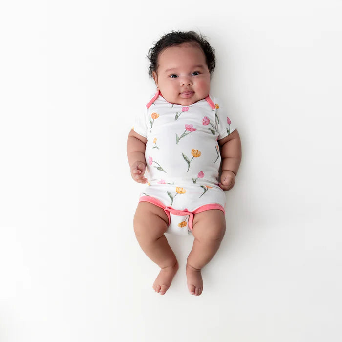 Kyte Baby - Bamboo Short Sleeve Bodysuit (Newborn &amp; 0-3 Months)