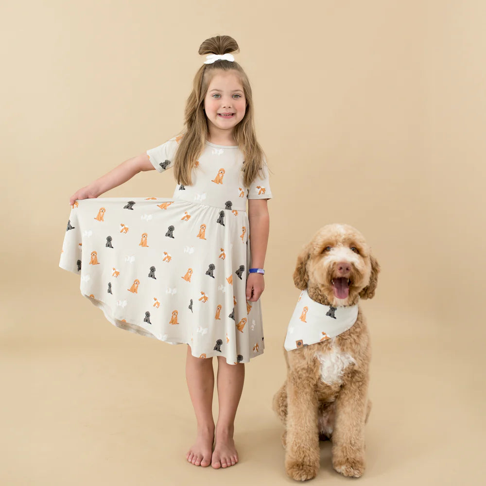 Kyte Baby - Short Sleeve Bamboo Twirl Dress (Size 6 & 7)