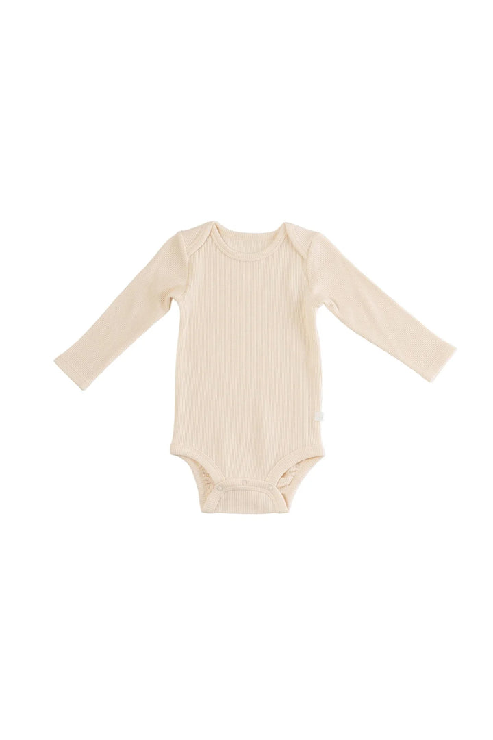 Loulou Lollipop - Waffle Long Sleeve Bodysuit - Pitter Patter Boutique