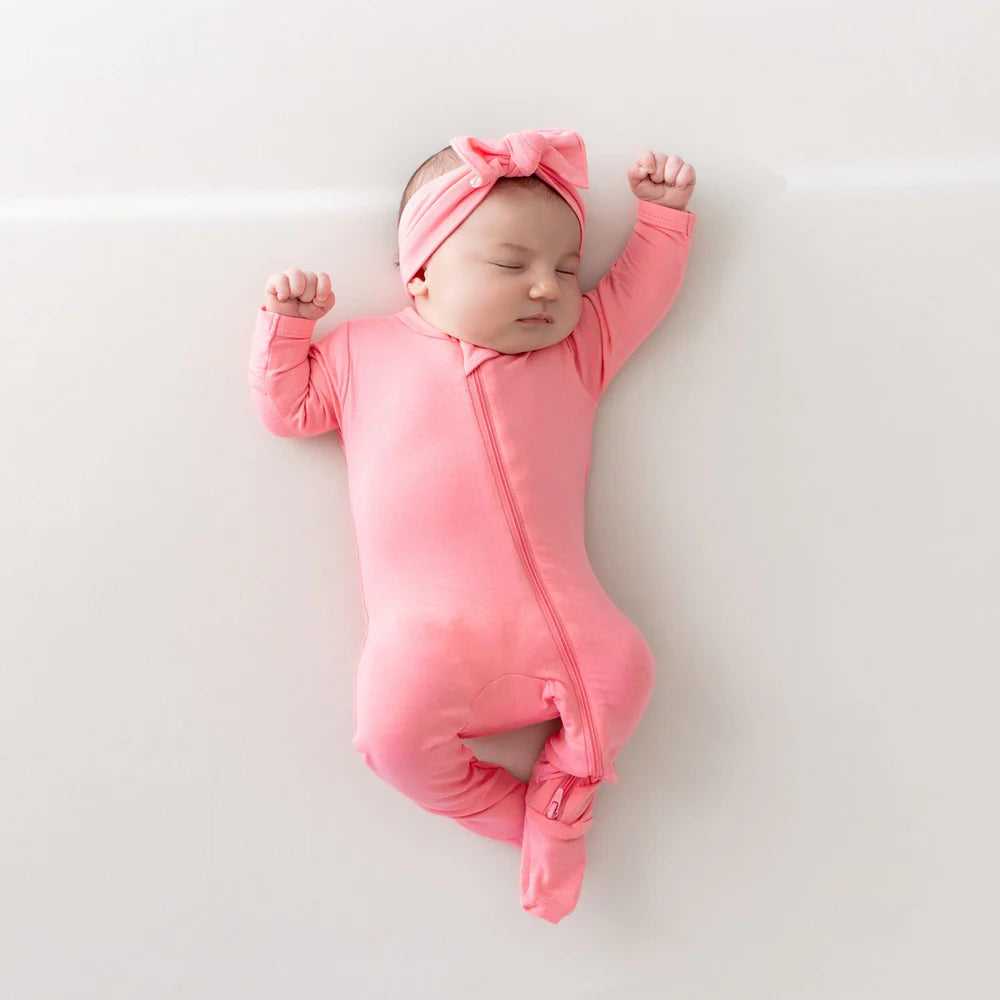 Kyte Baby -  Bamboo Zippered Footie (3-6 Months)