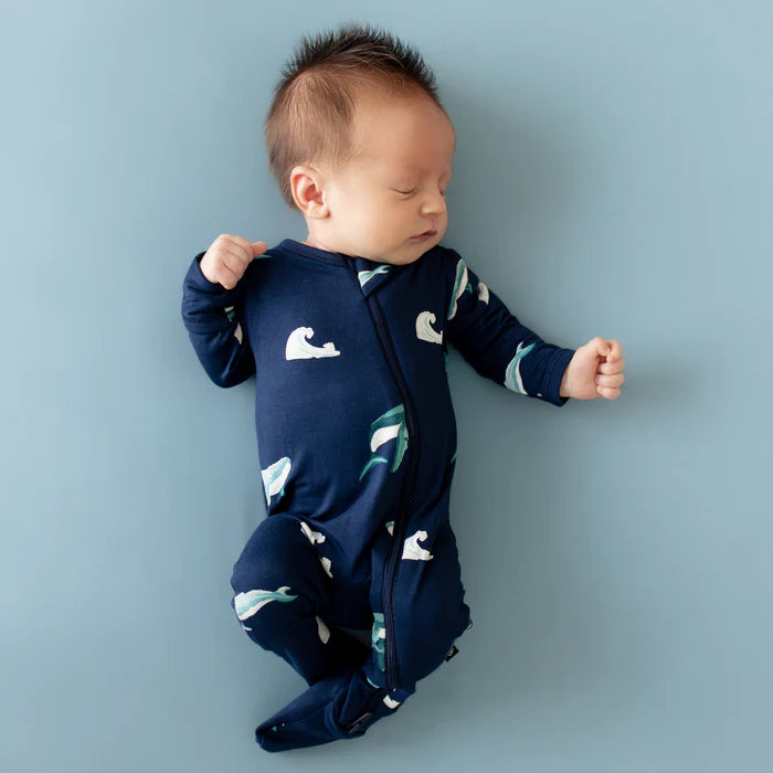 Kyte Baby - Newborn Bamboo Zippered Footie