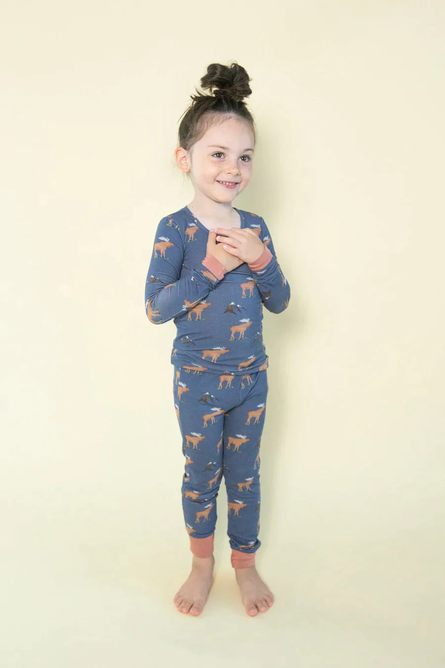 Angel Dear - PJ Loungewear Set (Size 6Y & 8Y) - Pitter Patter Boutique