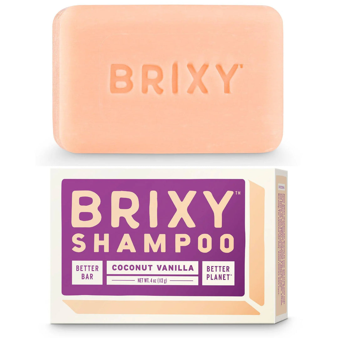 BRIXY - Shampoo Bar for Balance & Hydration - Coconut Vanilla