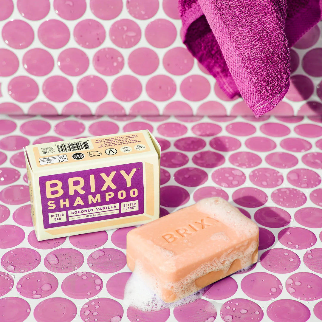 BRIXY - Shampoo Bar for Balance & Hydration - Coconut Vanilla