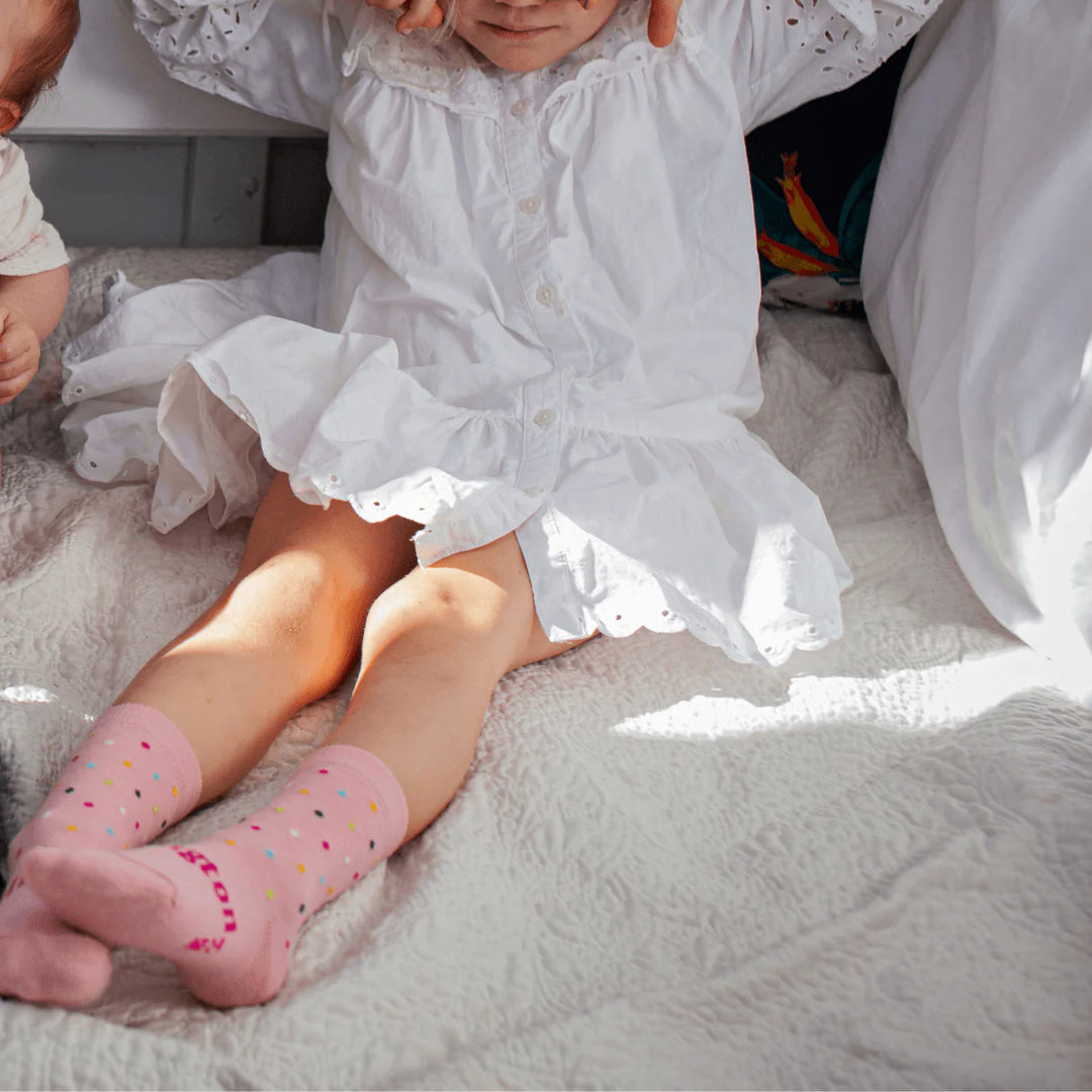 Lamington - Merino Wool Crew Cut Kids Socks
