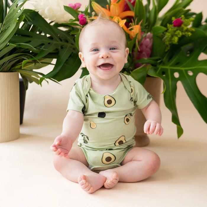 Kyte Baby - Short Sleeve Bodysuit (6-12M) - Pitter Patter Boutique