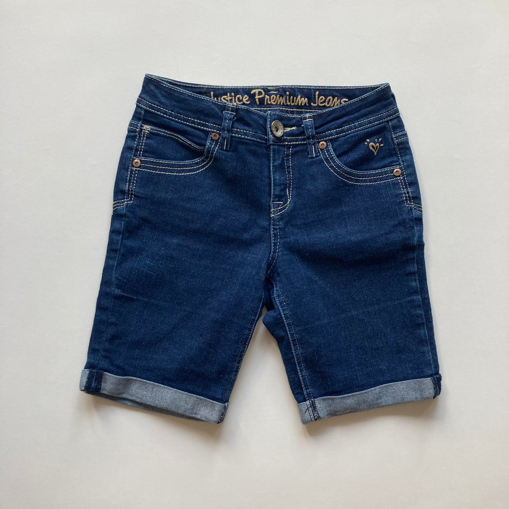 Justice denim shorts on sale
