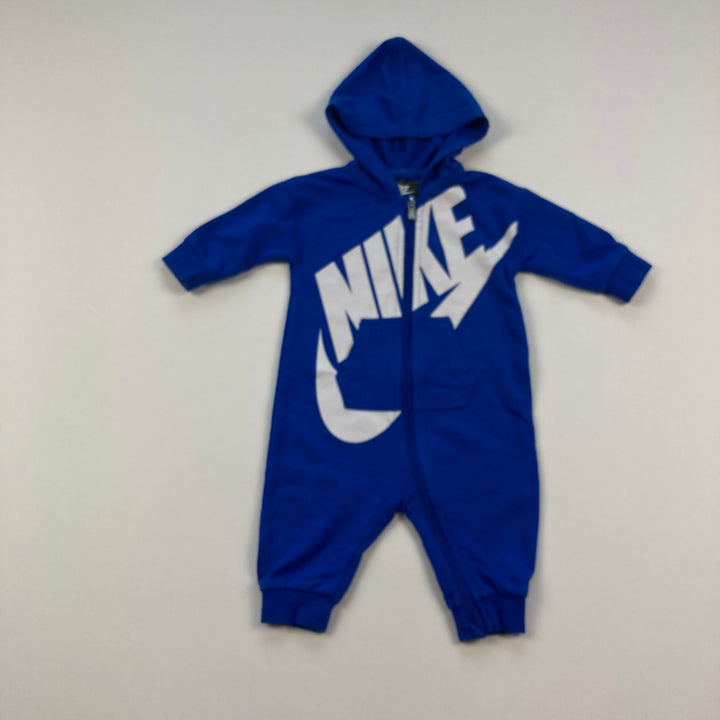 Nike Hooded Romper - Size 6 Months - Pitter Patter Boutique