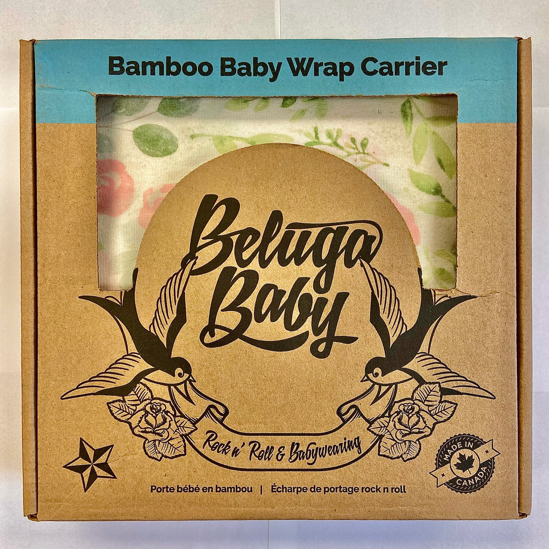 Beluga Baby - Bamboo Baby Wrap Carrier - Pitter Patter Boutique