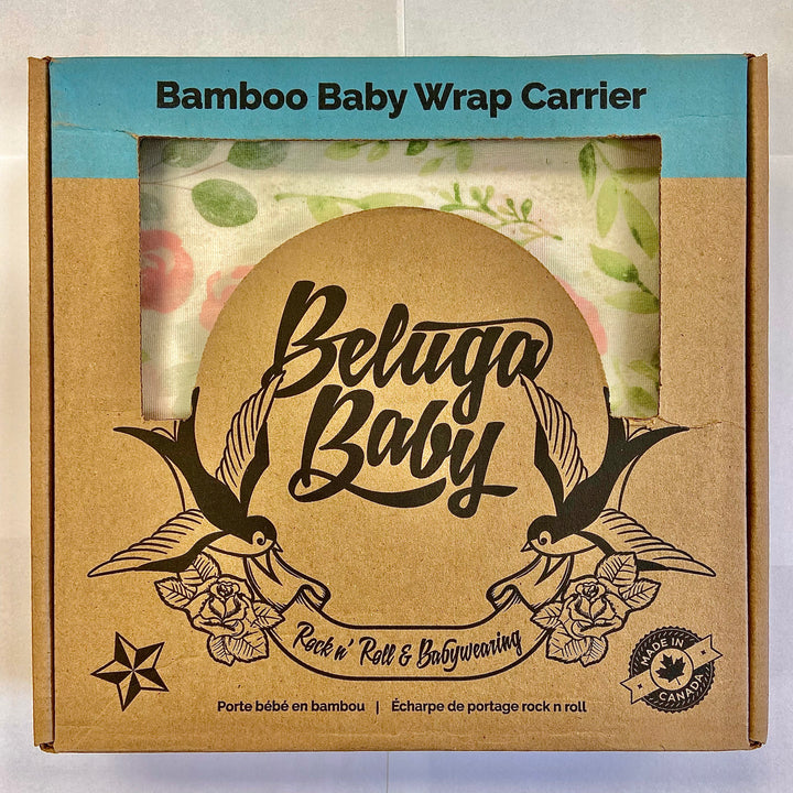 Beluga Baby - Bamboo Baby Wrap Carrier - Pitter Patter Boutique